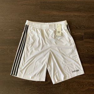 ADIDAS COOL ACTIVE SHORTS SZ M WHITE NWT